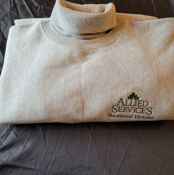 RPG Other - New Grey Sweatshirt w/Mock Turtle Neck